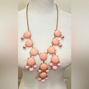 PINK Statement Bauble necklace